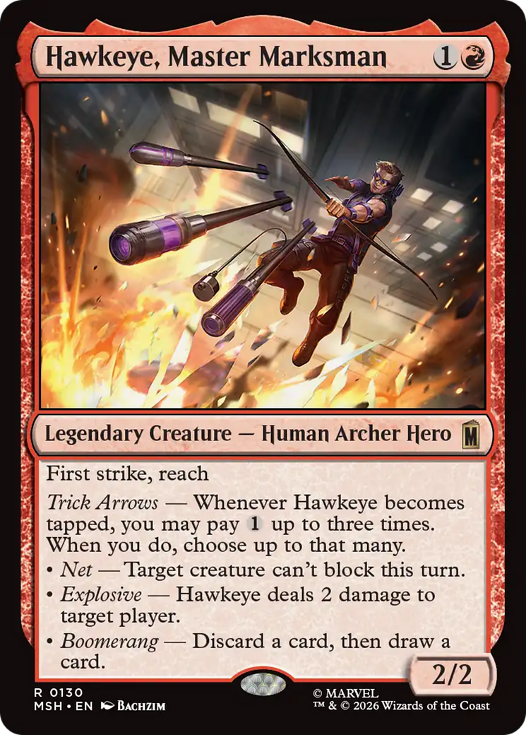 Hawkeye, Master Marksman [Marvel Super Heroes] | Total Play