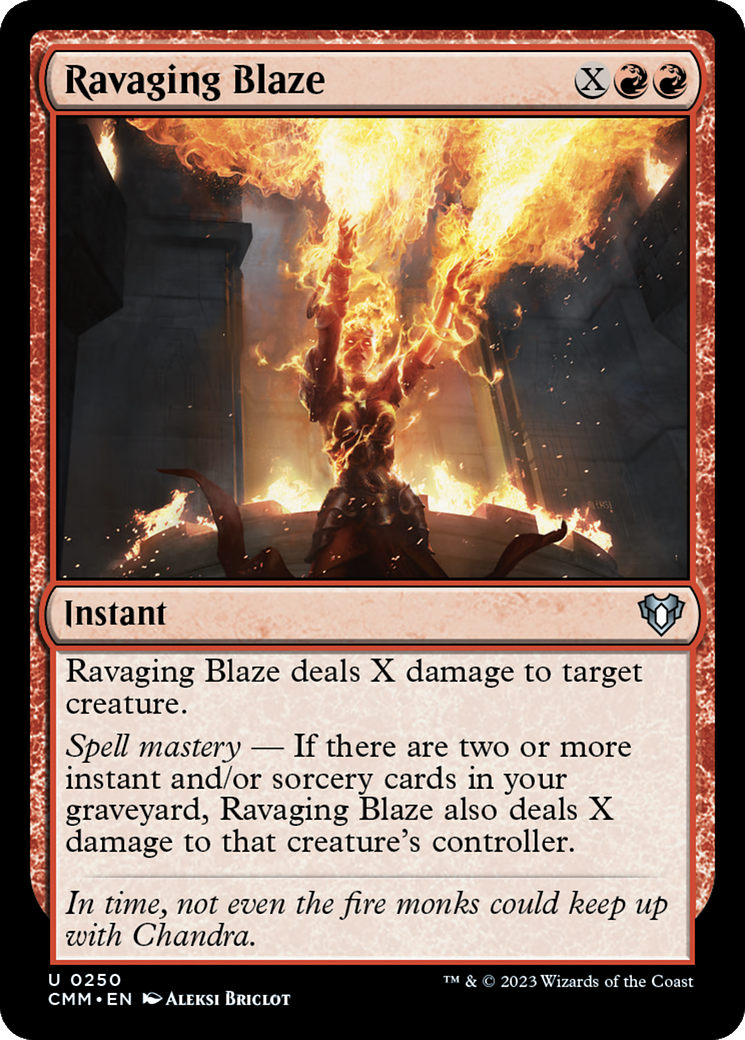 Ravaging Blaze [Commander Masters] | Total Play