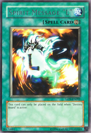 Spirit Message "L" [LON-EN091] Rare | Total Play