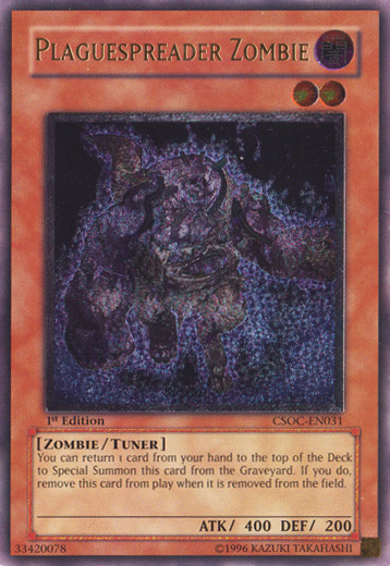Plaguespreader Zombie (UTR) [CSOC-EN031] Ultimate Rare | Total Play
