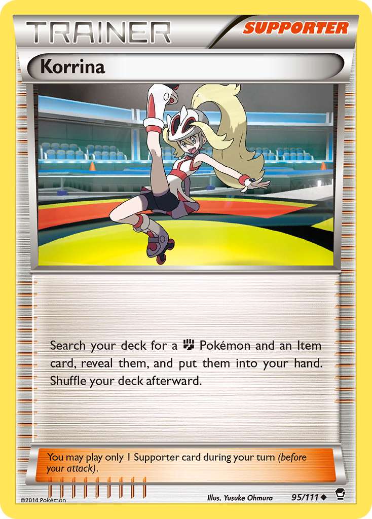 Korrina (95/111) [XY: Furious Fists] | Total Play