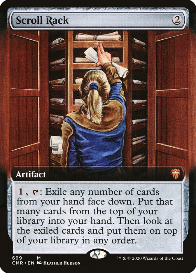 Scroll Rack (Extended Art) [Commander Legends] | Total Play