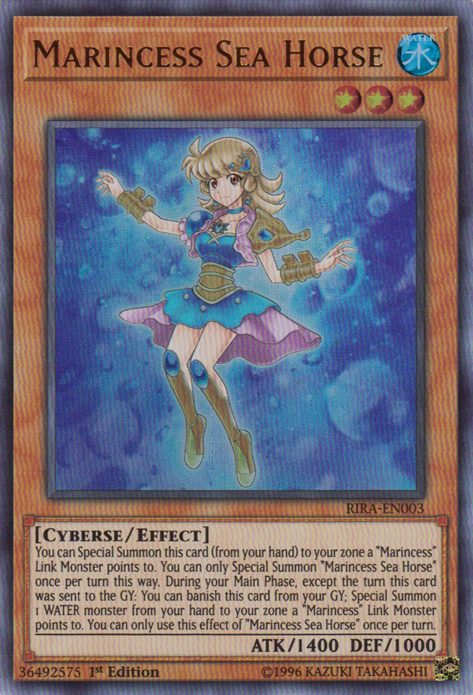 Marincess Sea Horse [RIRA-EN003] Ultra Rare | Total Play