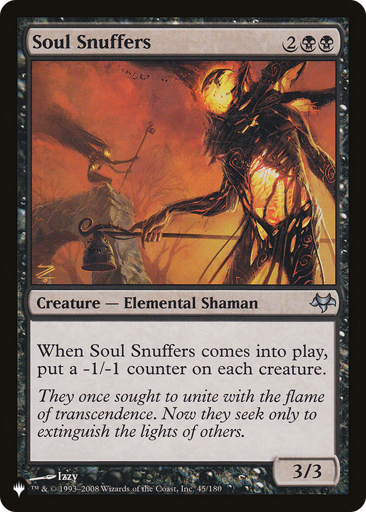 Soul Snuffers [The List] | Total Play