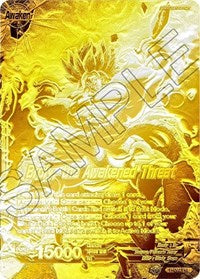 Broly // Broly, the Awakened Threat (Championship Final 2019) (Gold Metal Foil) (P-092) [Tournament Promotion Cards] | Total Play