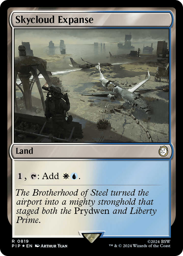 Skycloud Expanse (Surge Foil) [Fallout] | Total Play