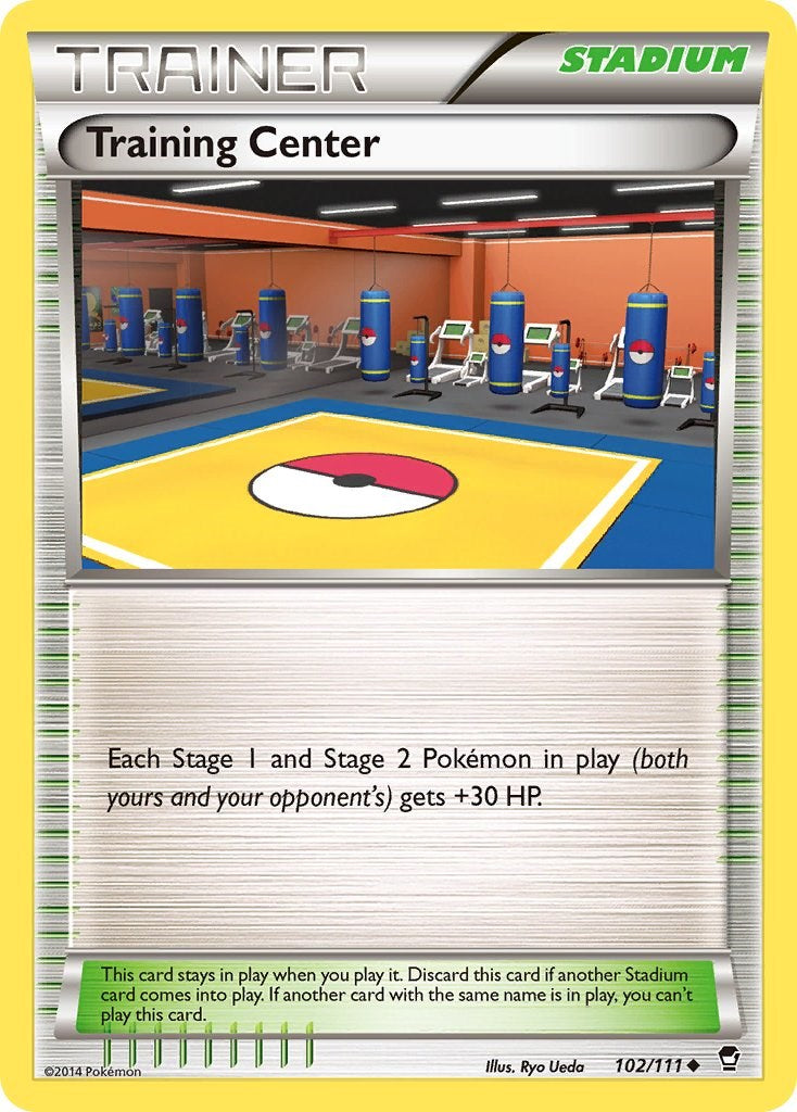 Training Center (102/111) [XY: Furious Fists] | Total Play