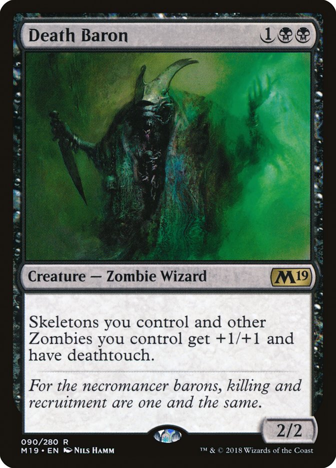 Death Baron [Core Set 2019] | Total Play