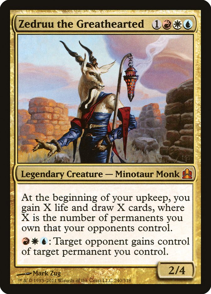 Zedruu the Greathearted [Commander 2011] | Total Play