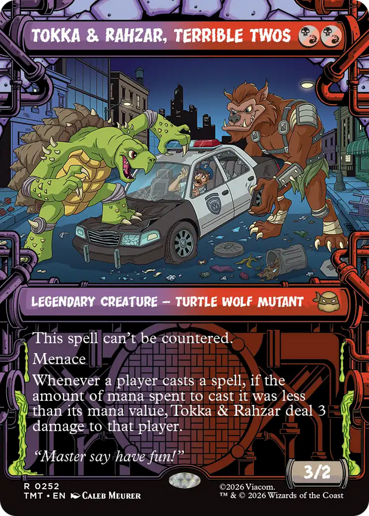 Tokka & Rahzar, Terrible Twos (Showcase) [Teenage Mutant Ninja Turtles] | Total Play