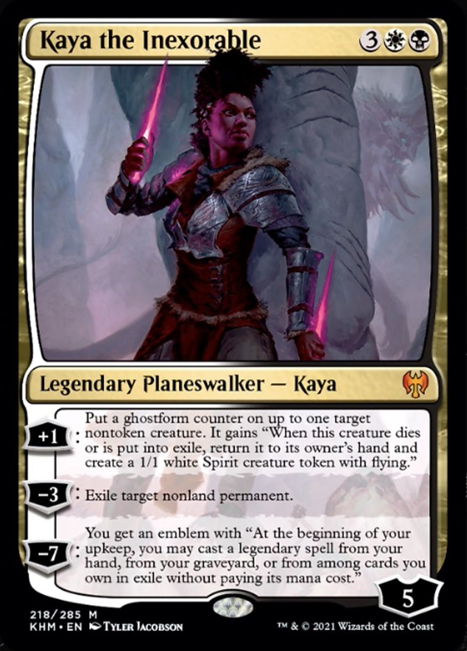 Kaya the Inexorable [Kaldheim] | Total Play