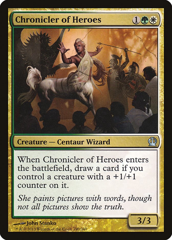 Chronicler of Heroes [Theros] | Total Play