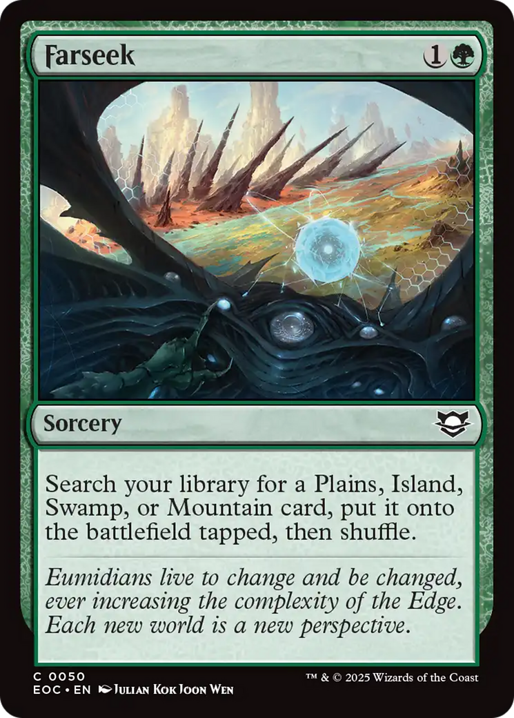 Farseek [Edge of Eternities Commander] | Total Play