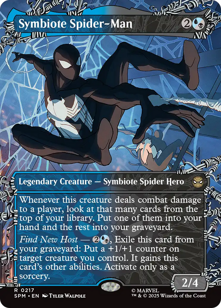 Symbiote Spider-Man (Borderless) [Marvel's Spider-Man] | Total Play