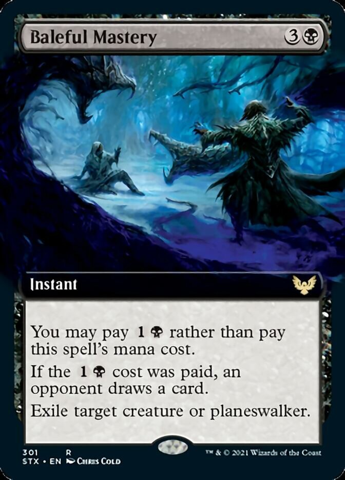 Baleful Mastery (Extended Art) [Strixhaven: School of Mages] | Total Play