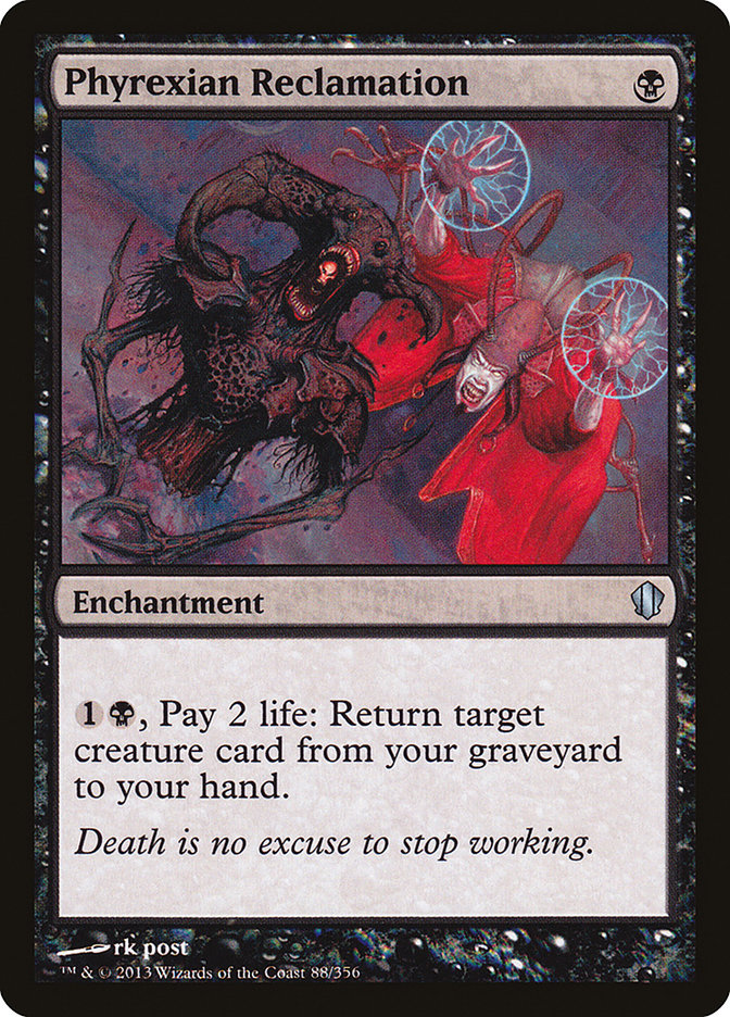 Phyrexian Reclamation [Commander 2013] | Total Play