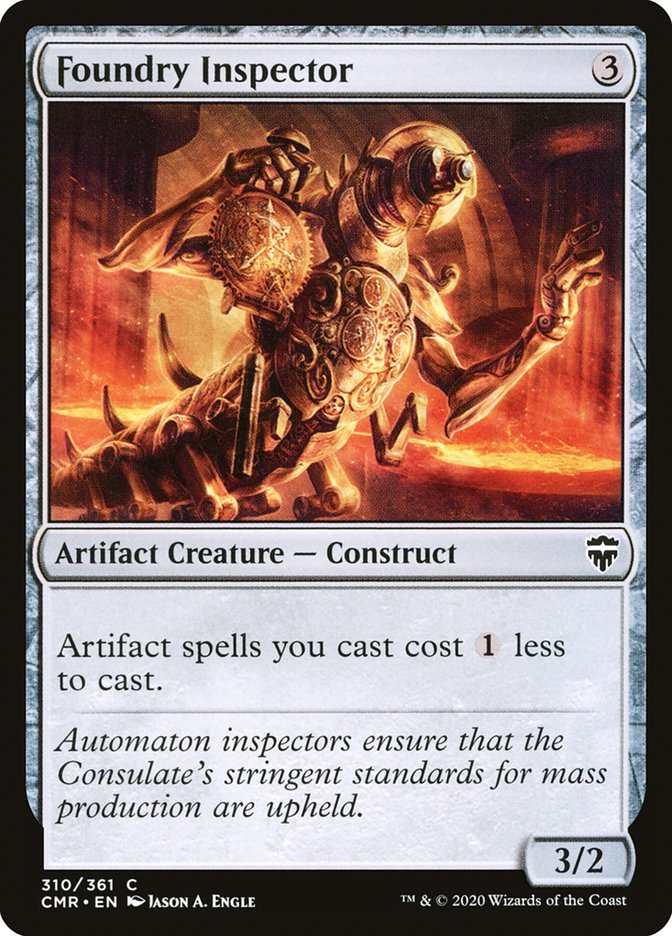 Foundry Inspector [Commander Legends] | Total Play