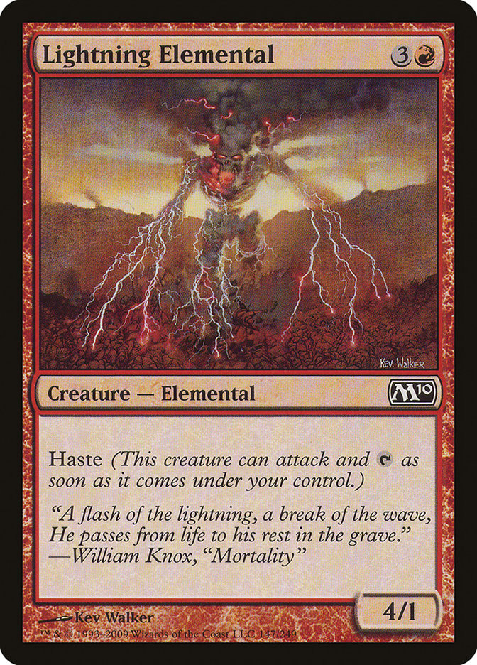 Lightning Elemental [Magic 2010] | Total Play