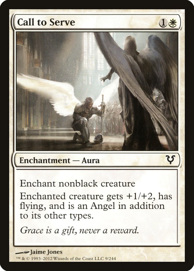 Call to Serve [Avacyn Restored] | Total Play