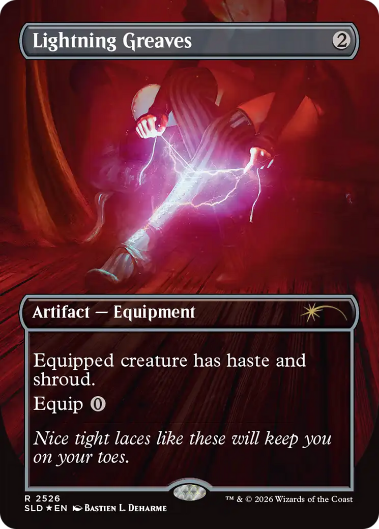 Lightning Greaves (2526) [Secret Lair Drop Series] | Total Play