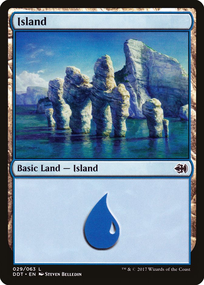 Island (29) [Duel Decks: Merfolk vs. Goblins] | Total Play