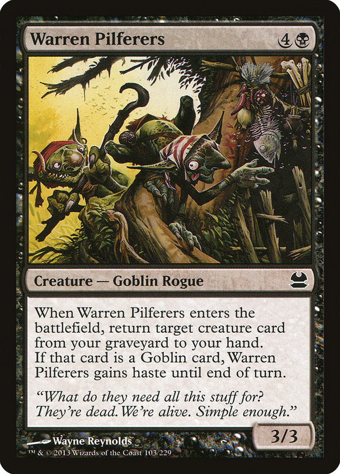 Warren Pilferers [Modern Masters] | Total Play