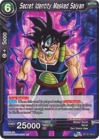 Secret Identity Masked Saiyan (BT10-140) [Rise of the Unison Warrior 2nd Edition] | Total Play