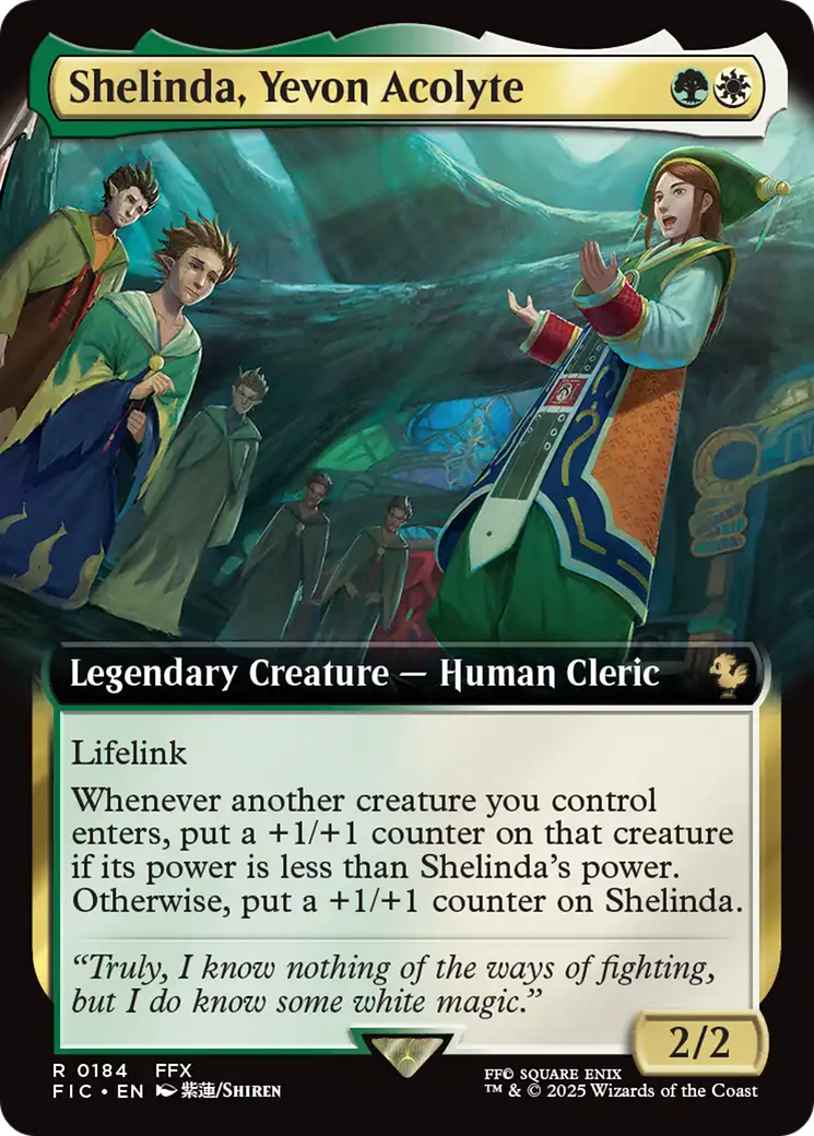 Shelinda, Yevon Acolyte (Extended Art) [FINAL FANTASY Commander] | Total Play