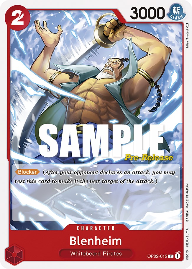 Blenheim [Paramount War Pre-Release Cards] | Total Play
