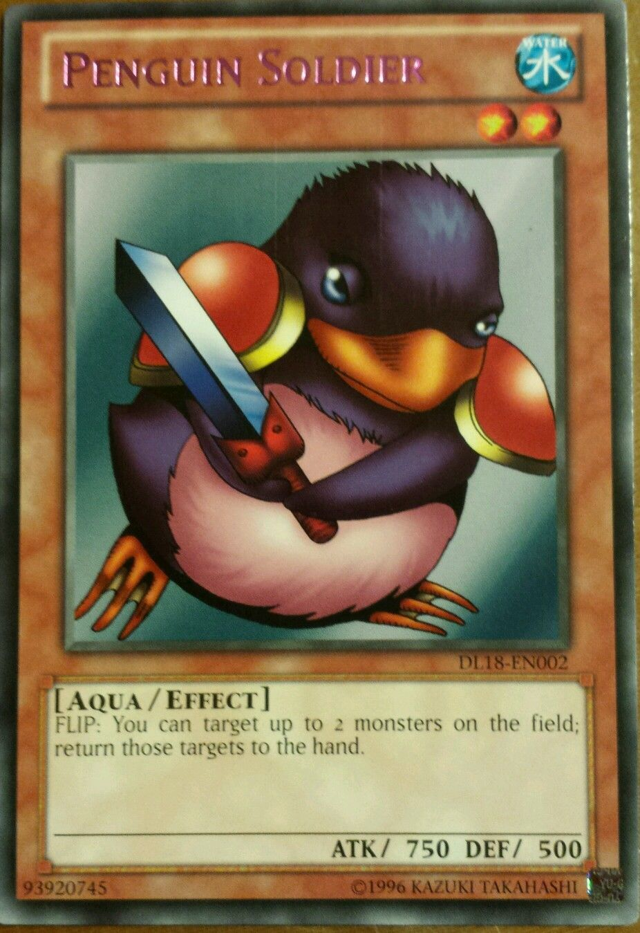 Penguin Soldier (Purple - DL18) [DL18-EN002] Rare | Total Play