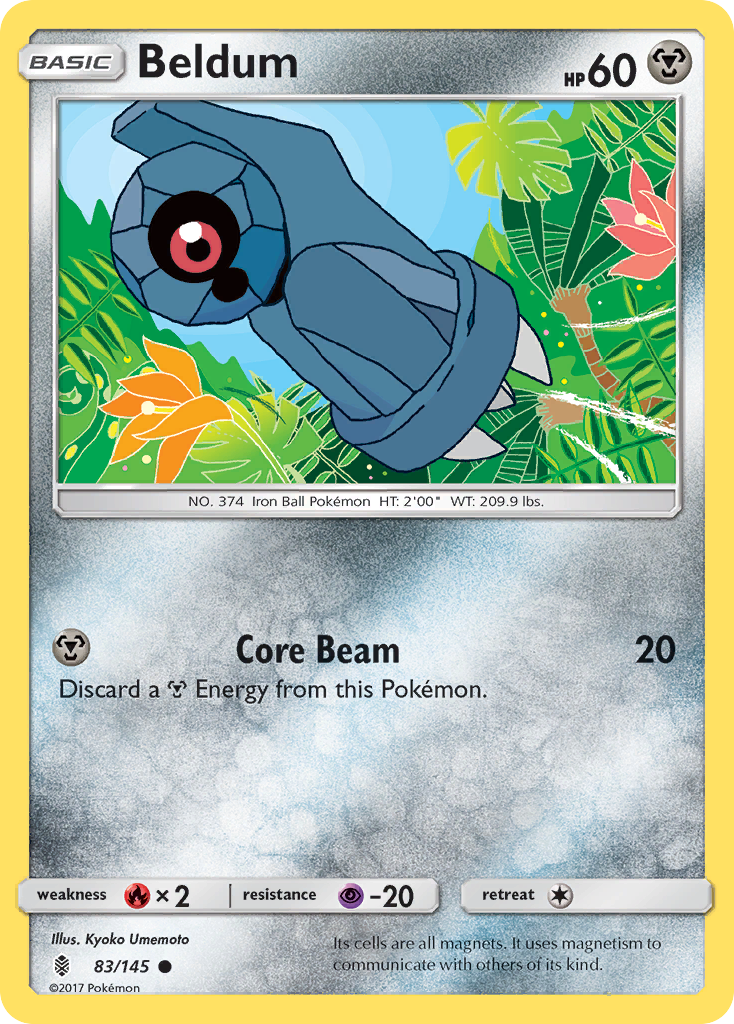 Beldum (83/145) [Sun & Moon: Guardians Rising] | Total Play