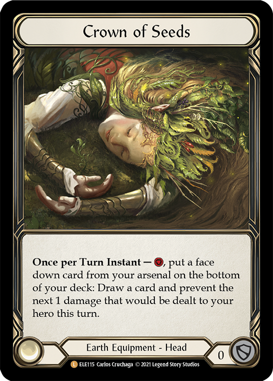 Crown of Seeds [ELE115] (Tales of Aria)  1st Edition Cold Foil | Total Play