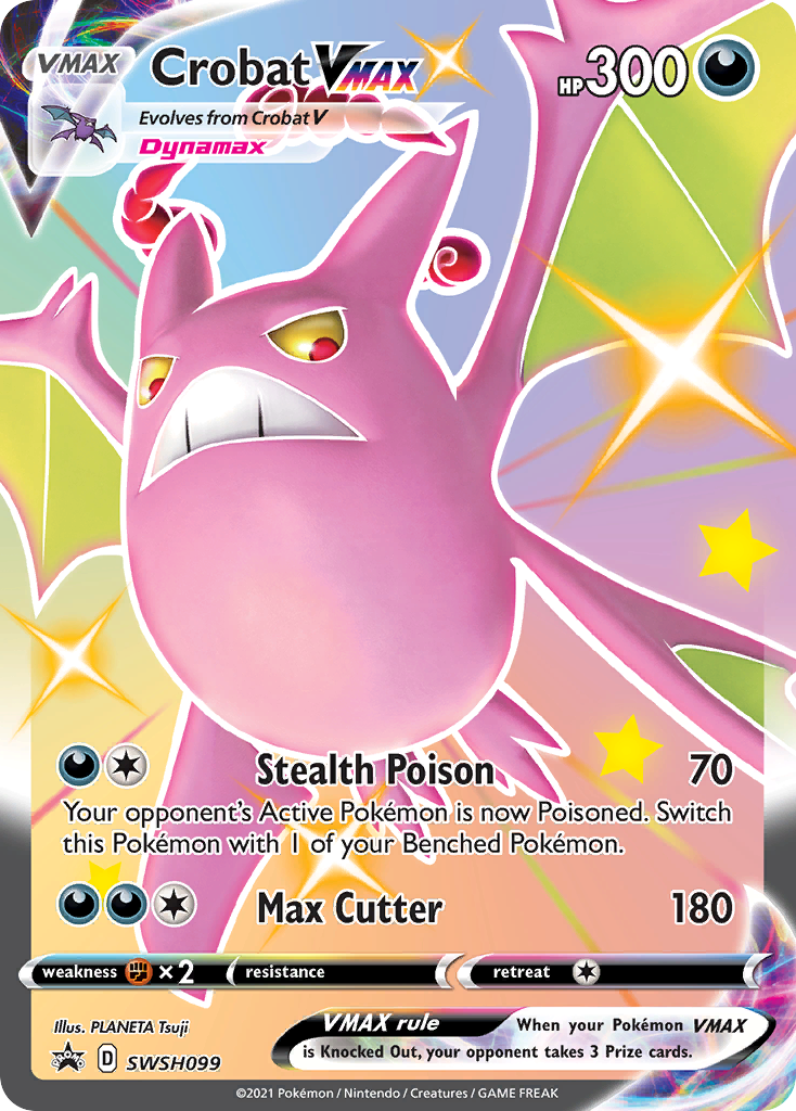 Crobat VMAX (SWSH099) [Sword & Shield: Black Star Promos] | Total Play