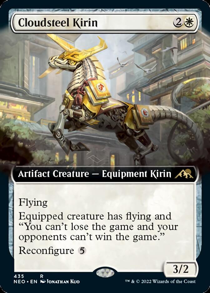 Cloudsteel Kirin (Extended Art) [Kamigawa: Neon Dynasty] | Total Play