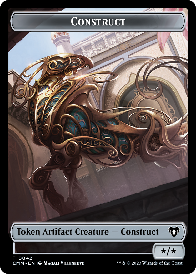 Construct Token (42) [Commander Masters Tokens] | Total Play