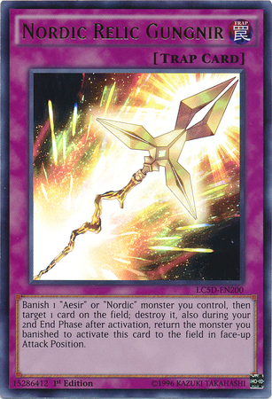 Nordic Relic Gungnir [LC5D-EN200] Ultra Rare | Total Play
