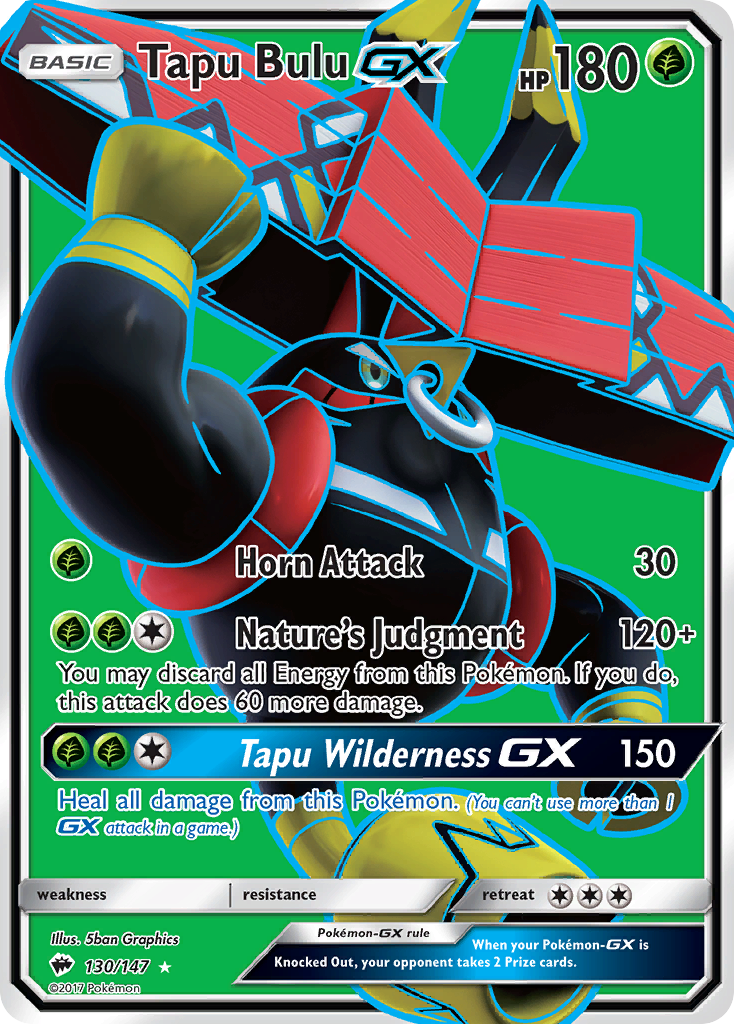 Tapu Bulu GX (130/147) [Sun & Moon: Burning Shadows] | Total Play