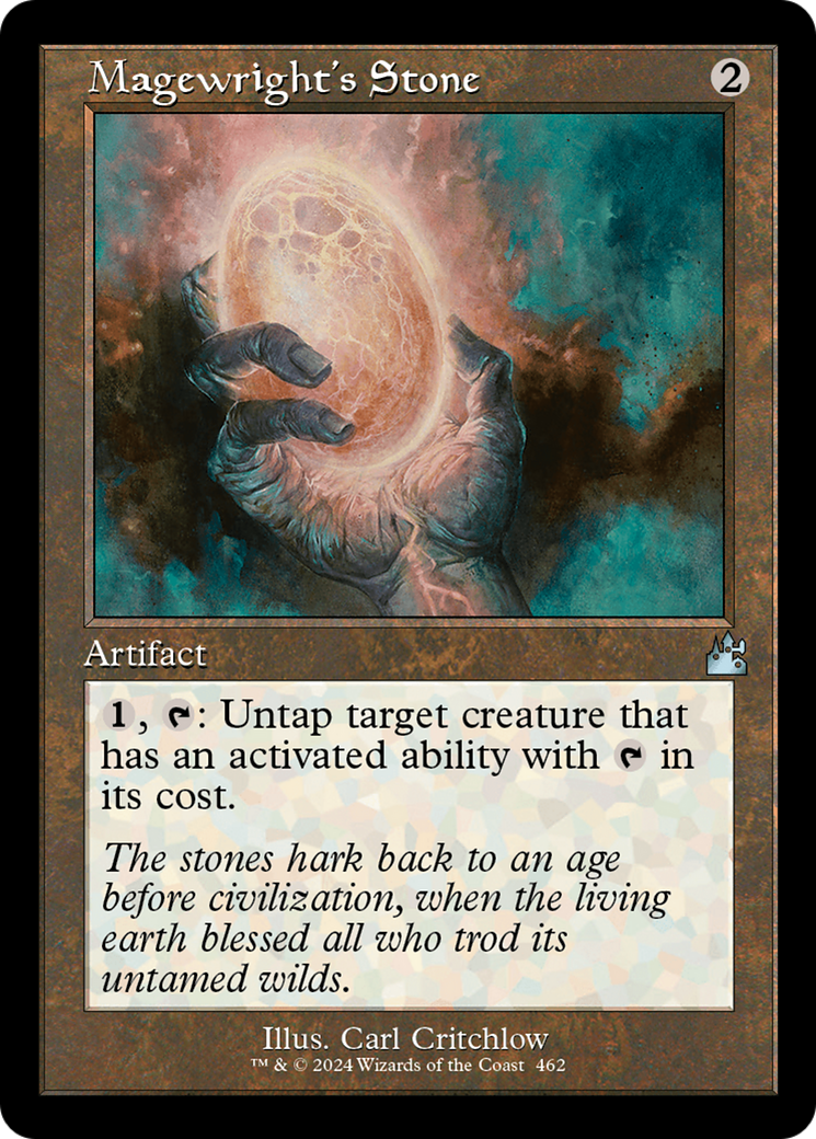 Magewright's Stone (Retro Frame) [Ravnica Remastered] | Total Play