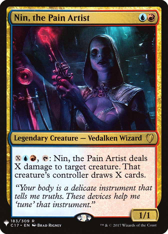 Nin, the Pain Artist [The List] | Total Play