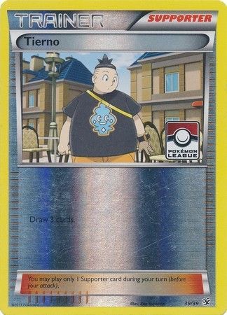 Tierno (39/39) (League Promo) [XY: Kalos Starter Set] | Total Play