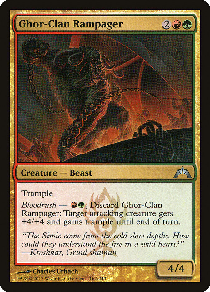 Ghor-Clan Rampager [Gatecrash] | Total Play