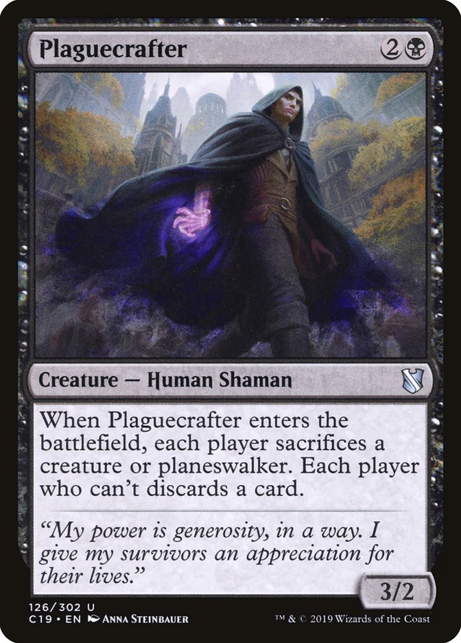 Plaguecrafter [Commander 2019] | Total Play