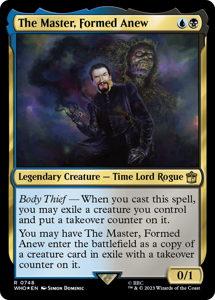 The Master, Formed Anew (Surge Foil) [Doctor Who] | Total Play