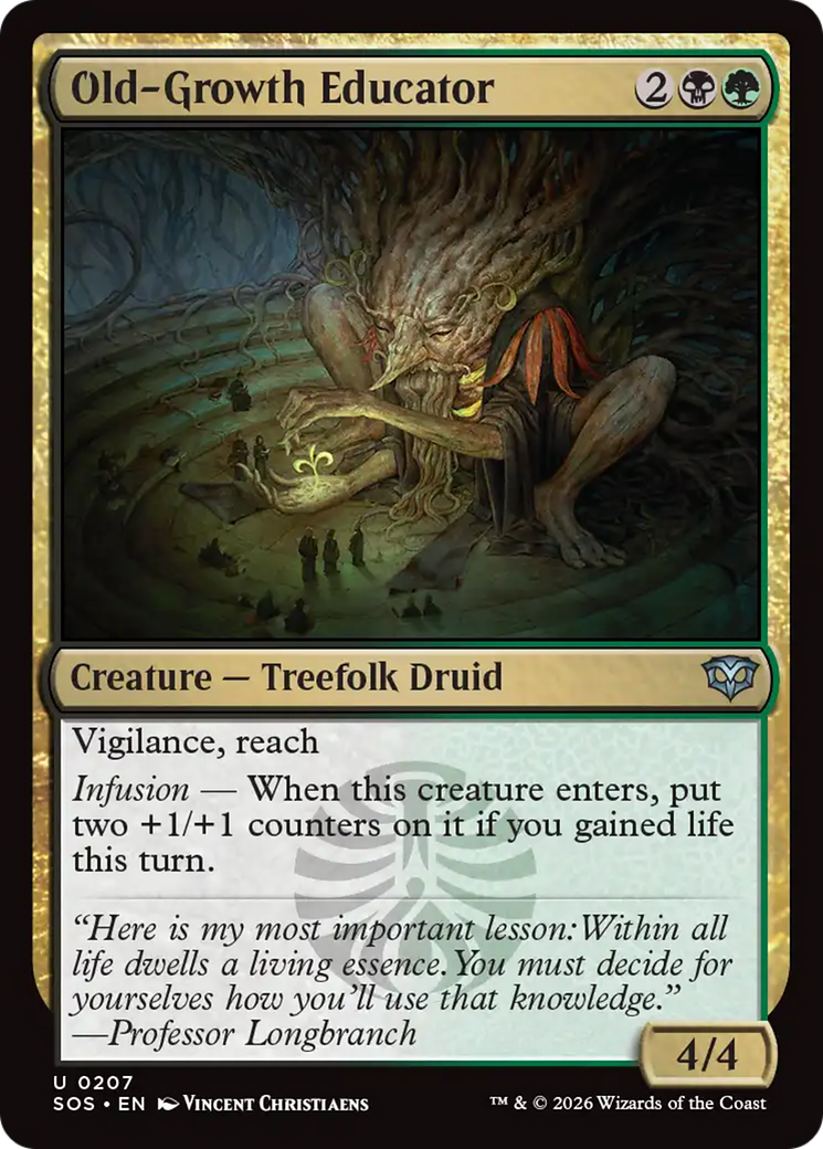 Old-Growth Educator [Secrets of Strixhaven] | Total Play