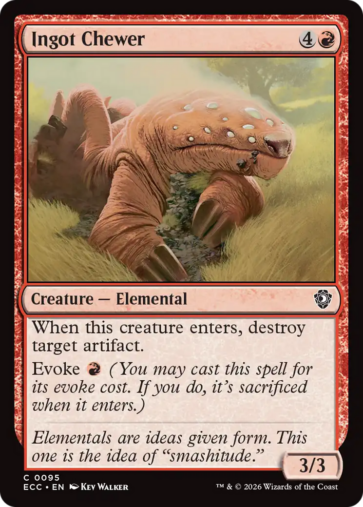 Ingot Chewer [Lorwyn Eclipsed Commander] | Total Play