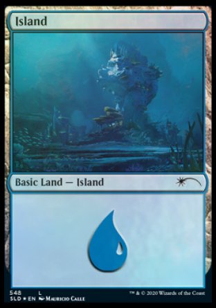 Island (Under the Sea) (548) [Secret Lair Drop Promos] | Total Play