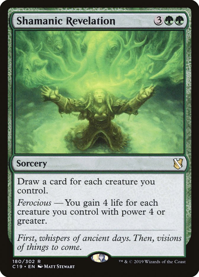 Shamanic Revelation [Commander 2019] | Total Play