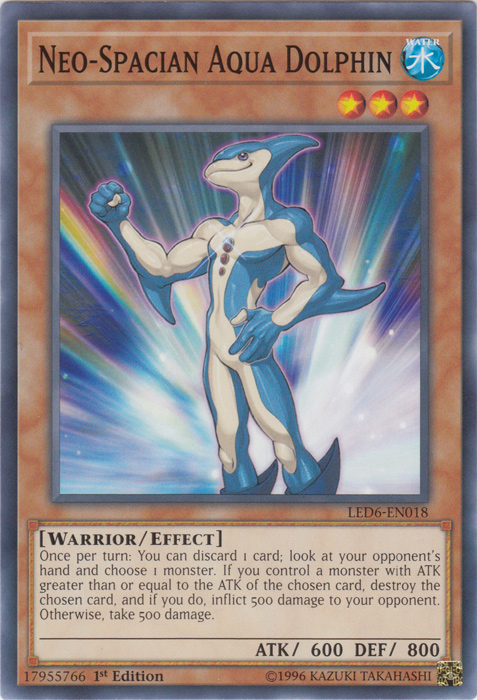 Neo-Spacian Aqua Dolphin [LED6-EN018] Common | Total Play