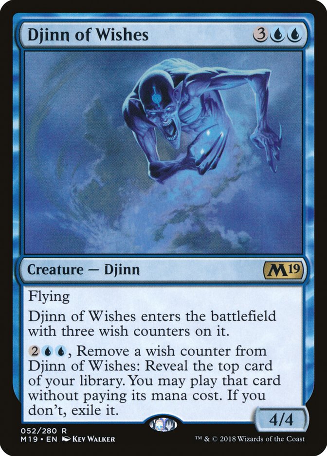 Djinn of Wishes [Core Set 2019] | Total Play