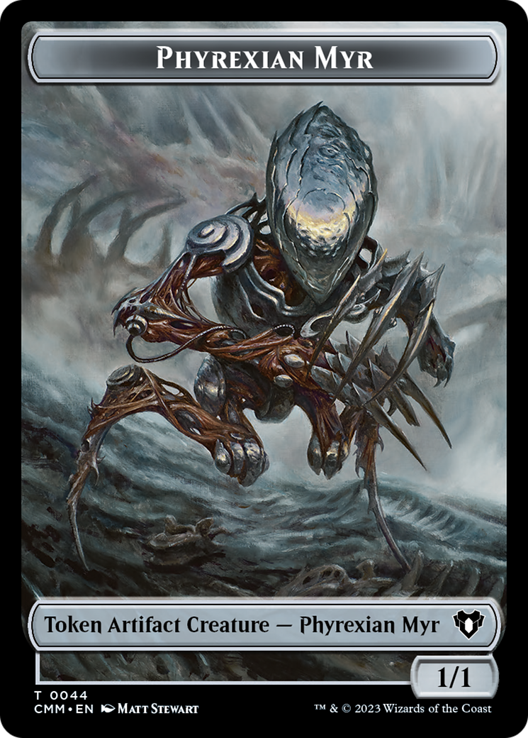 Phyrexian Myr Token [Commander Masters Tokens] | Total Play